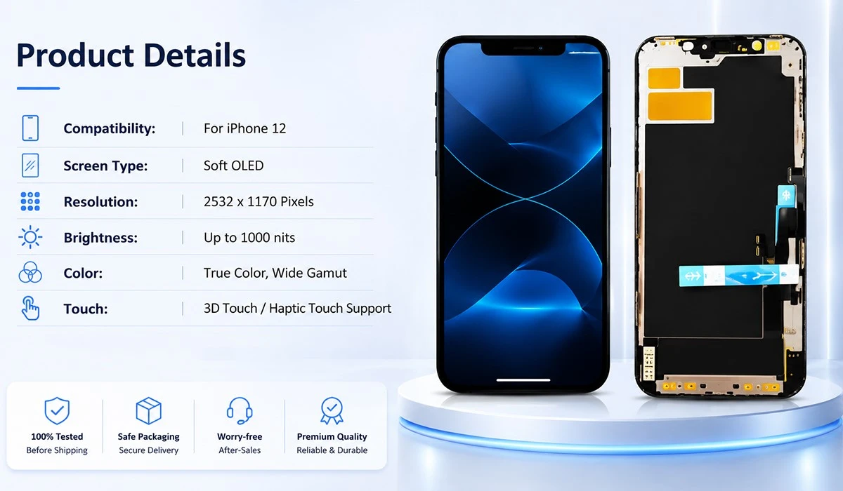 12 screen product specifications details 12 screen product specifications details